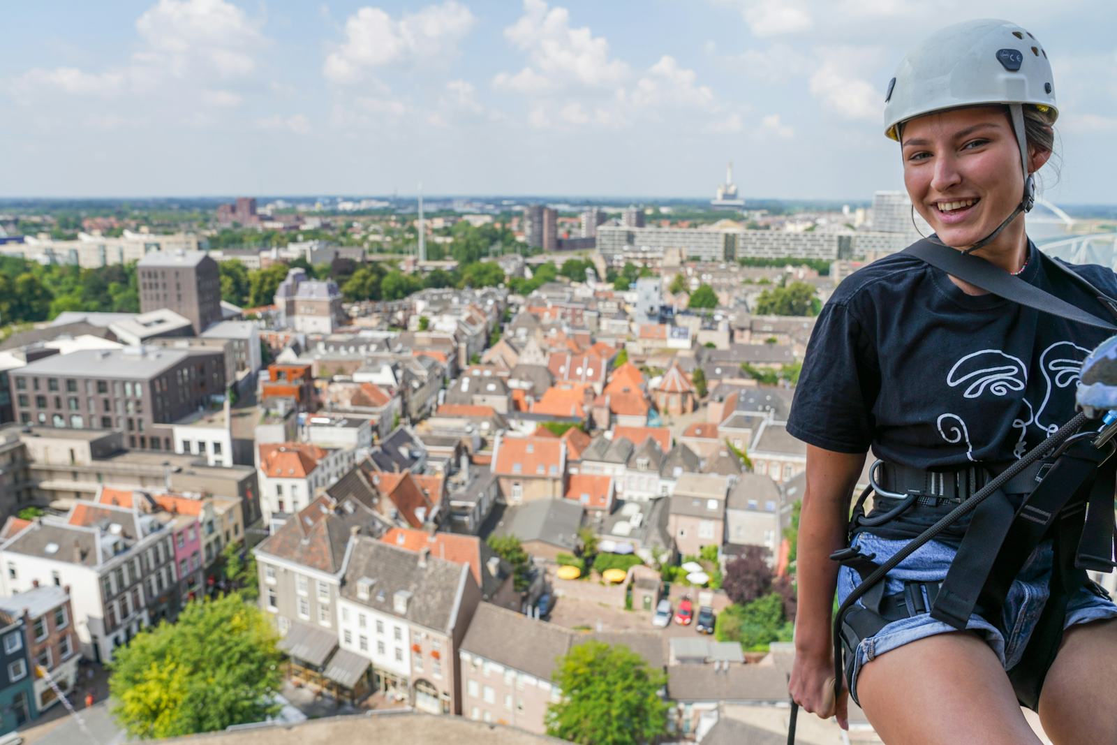 Abseilen Vierdaagsefeesten2020 Jan Willem de Venster 1