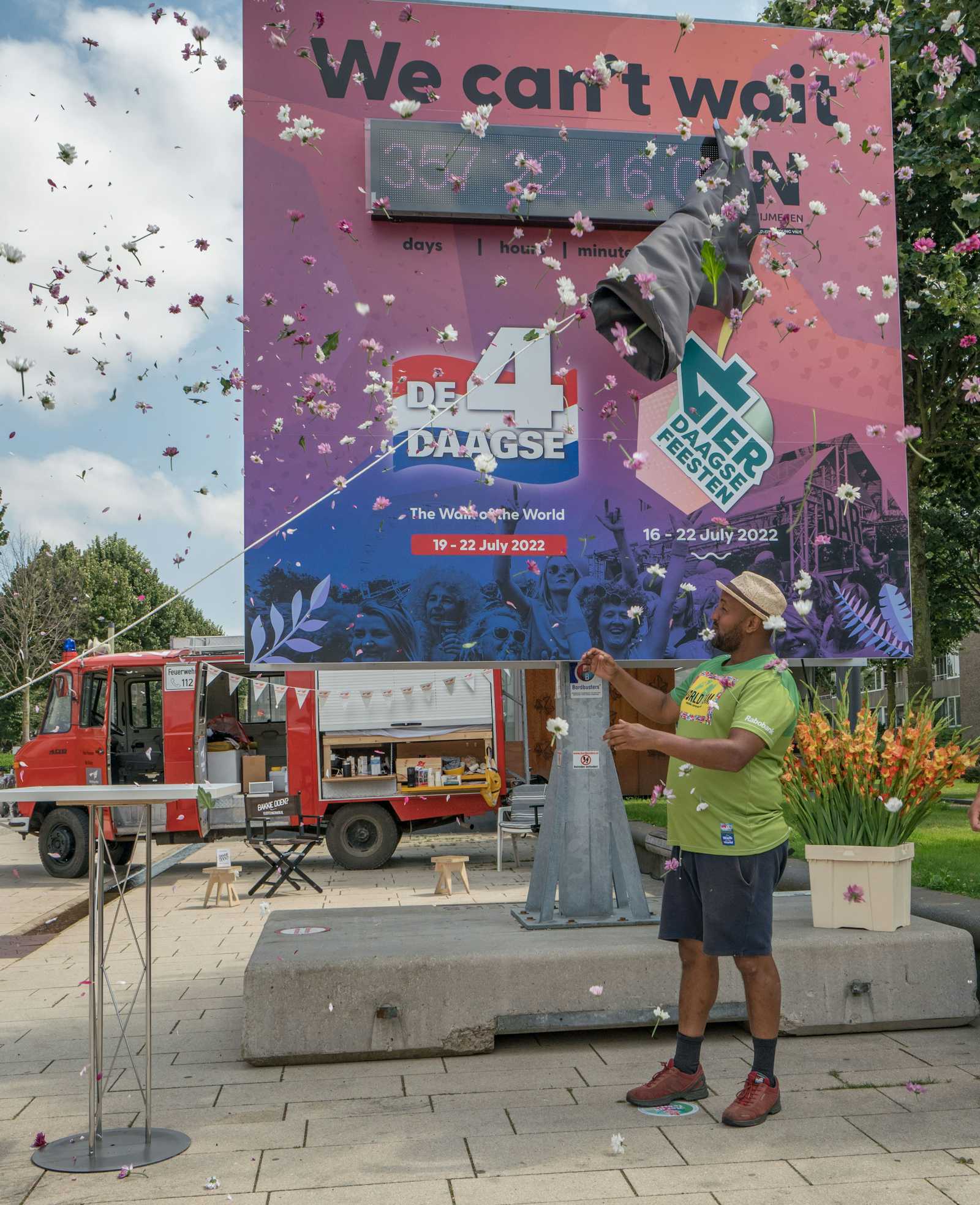 Onthulling aftelklok Vierdaagsefeesten2021 Jan Willem de Venster 12