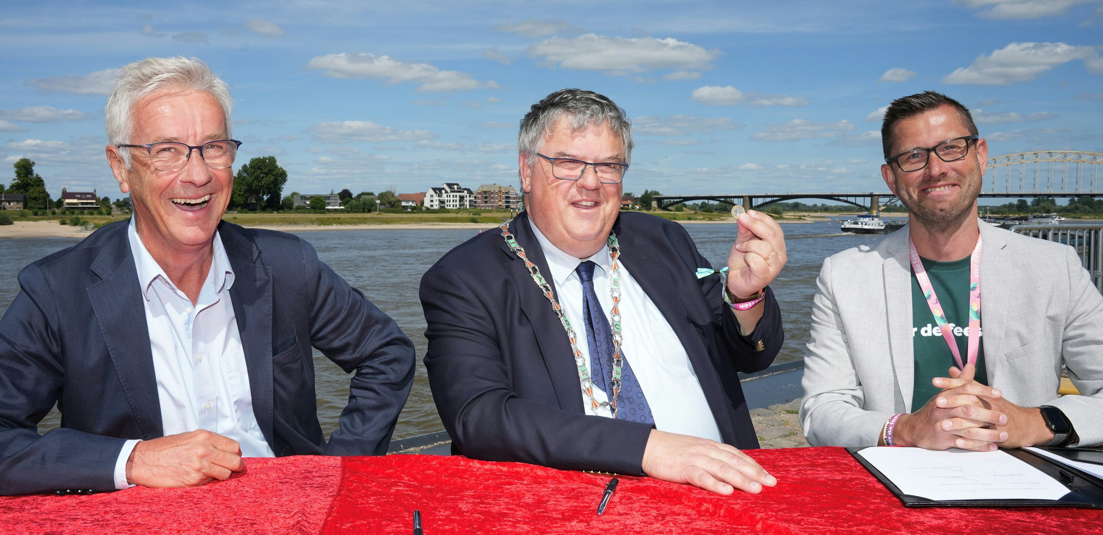 Ondertekening convenant Vierdaagsefeesten Jan Willem de Venster