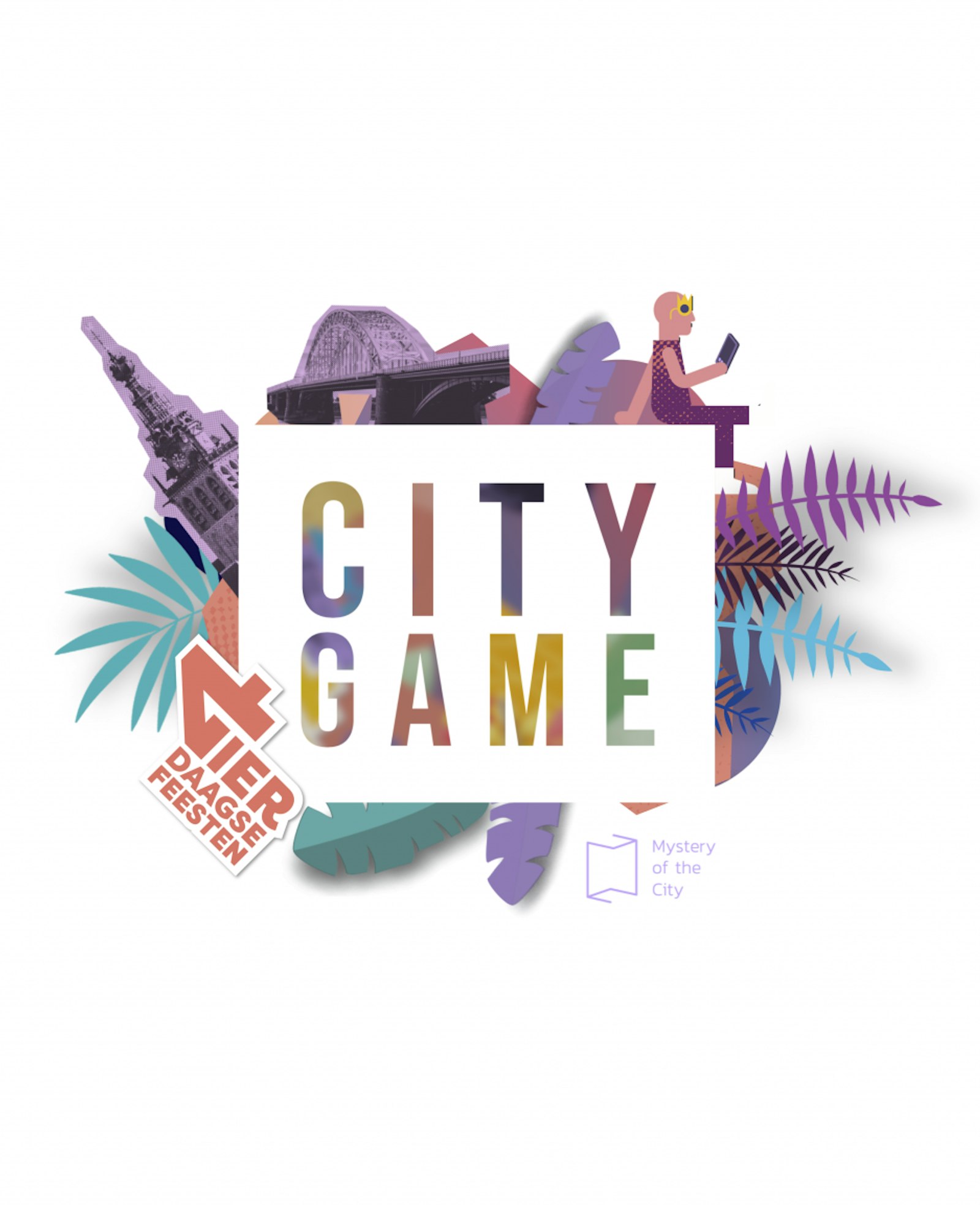 City Game Logo 6 0 White