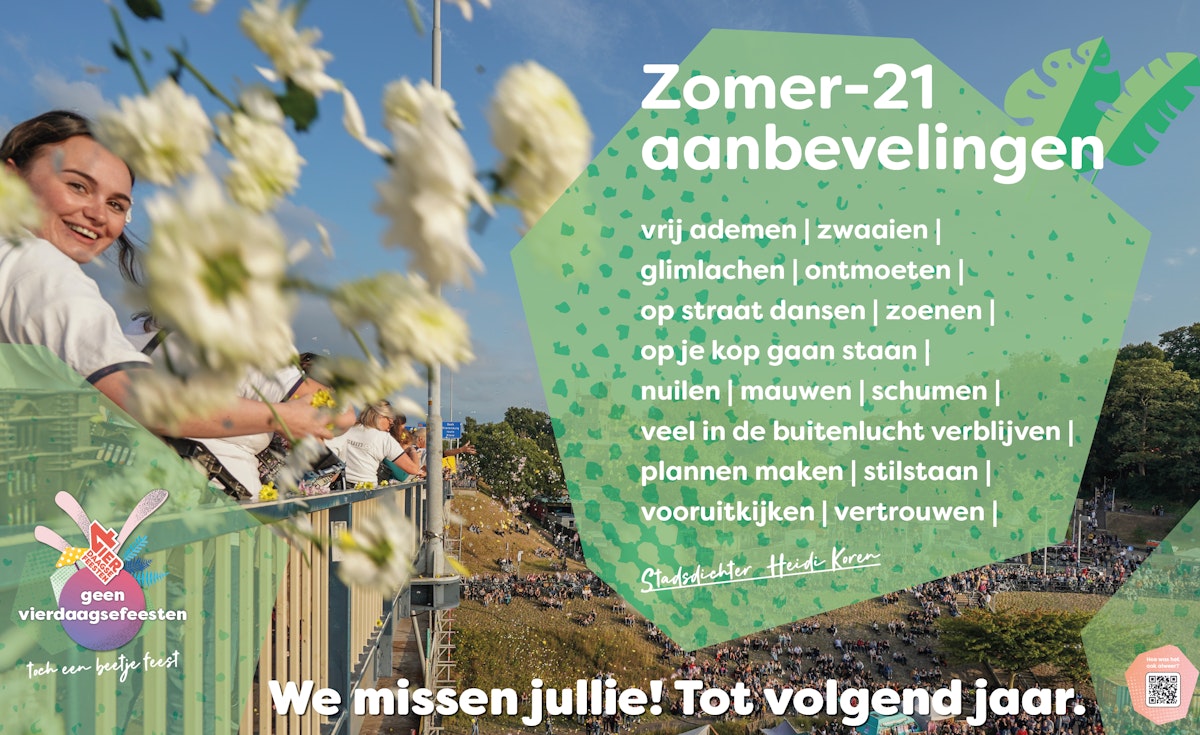 Stadsgedicht stationsplein zonder logos