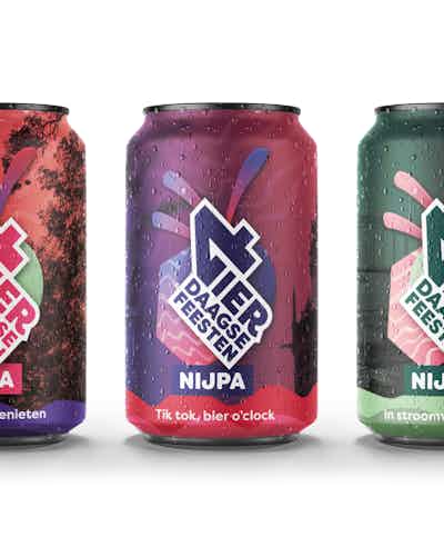 Placeholder for Vierdaagsebier 2025 mockup 5 op een rij 1