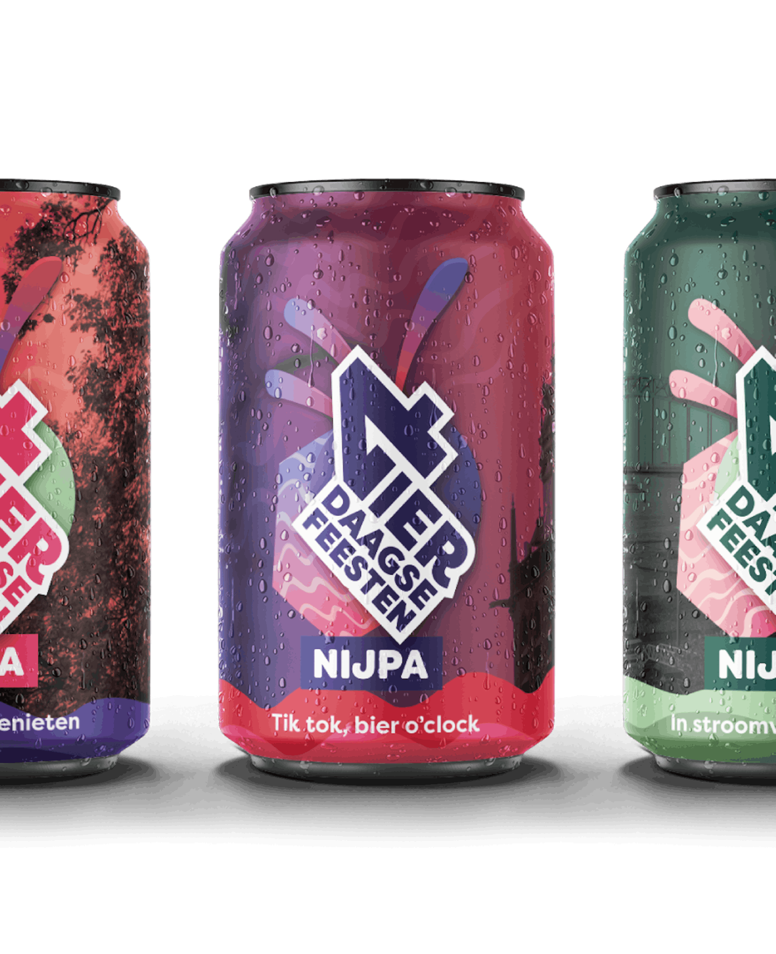 Vierdaagsebier 2025 mockup 5 op een rij 1