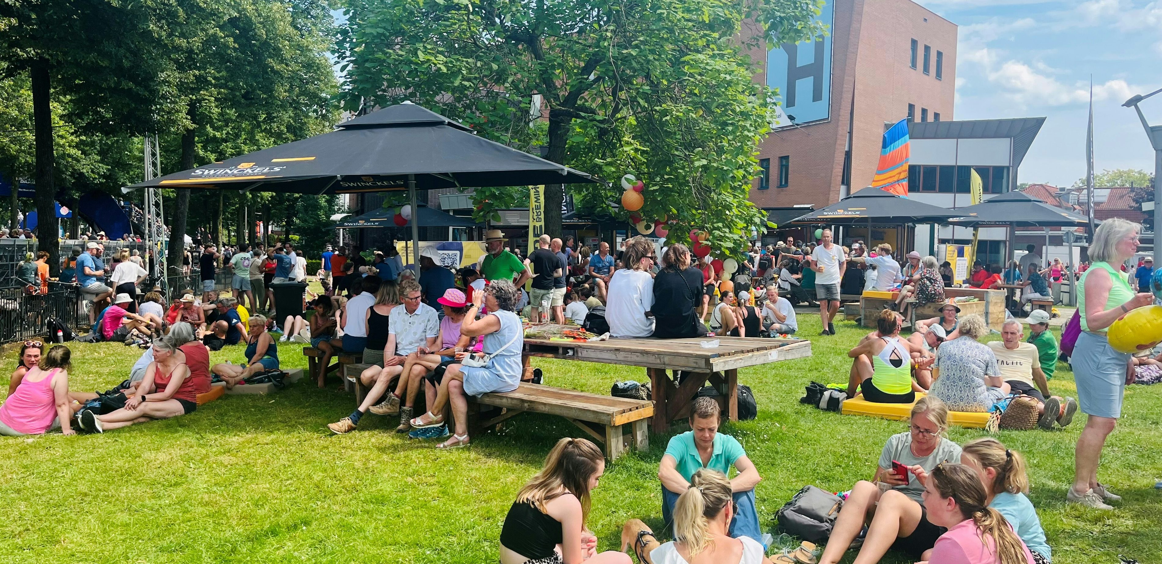 De Vereeniging tijdens de Vierdaagsefeesten