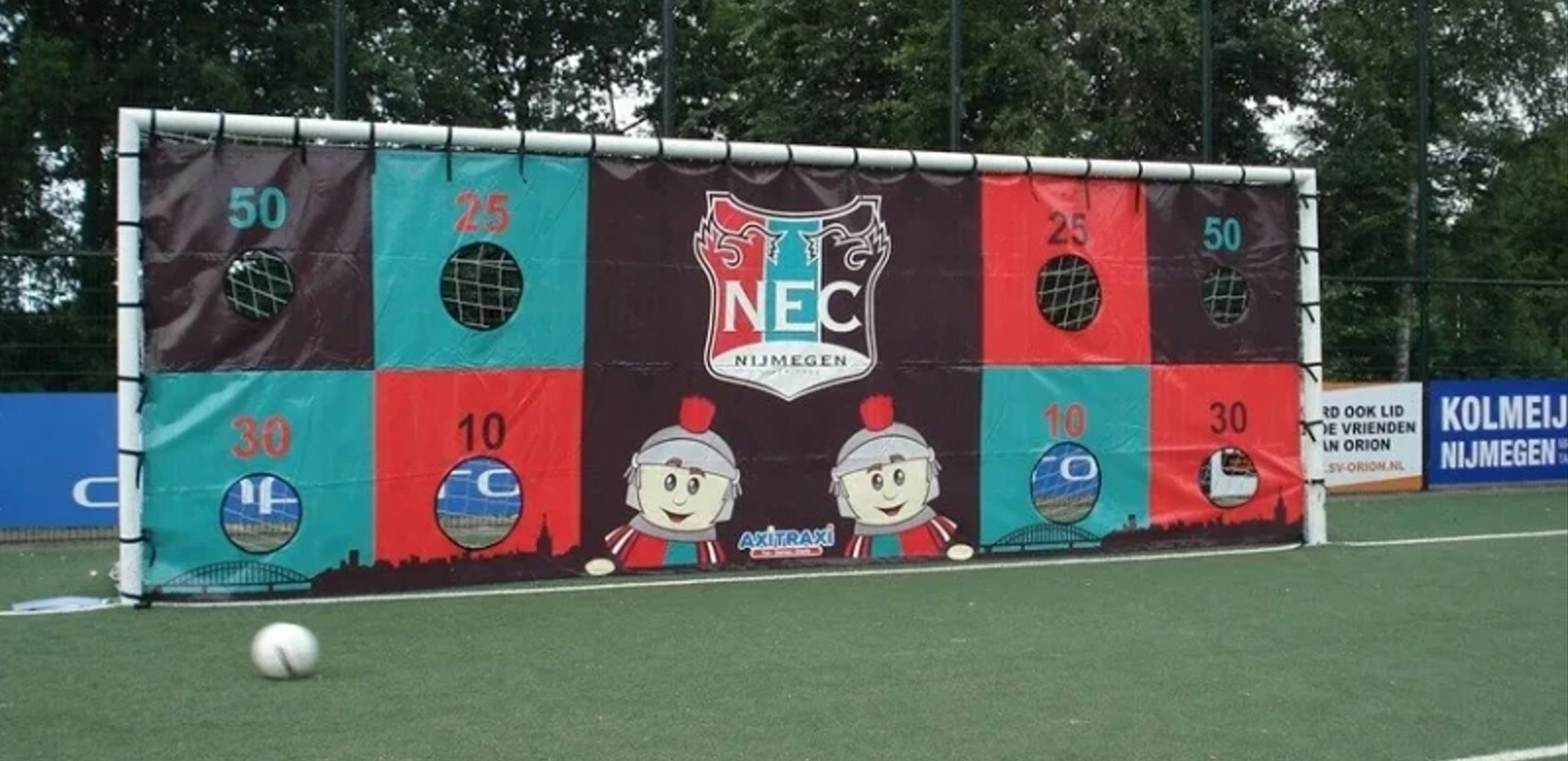 NEC voetbalzeil