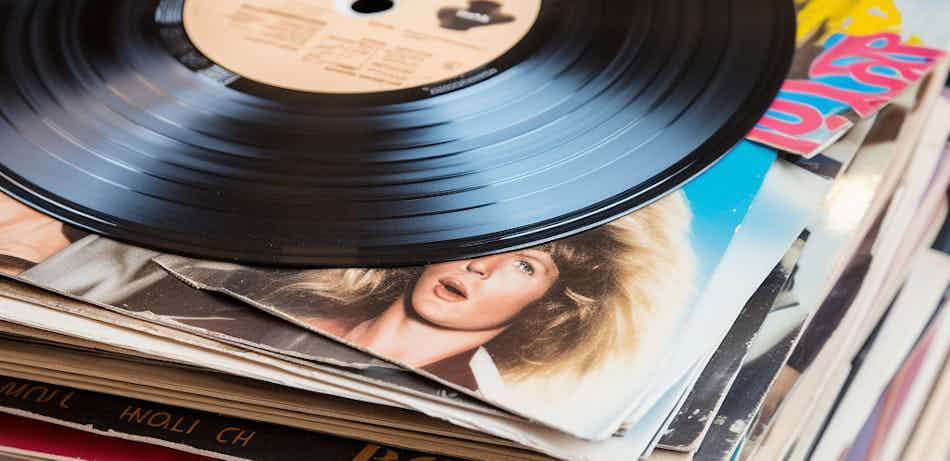 Placeholder for Pile of vinly