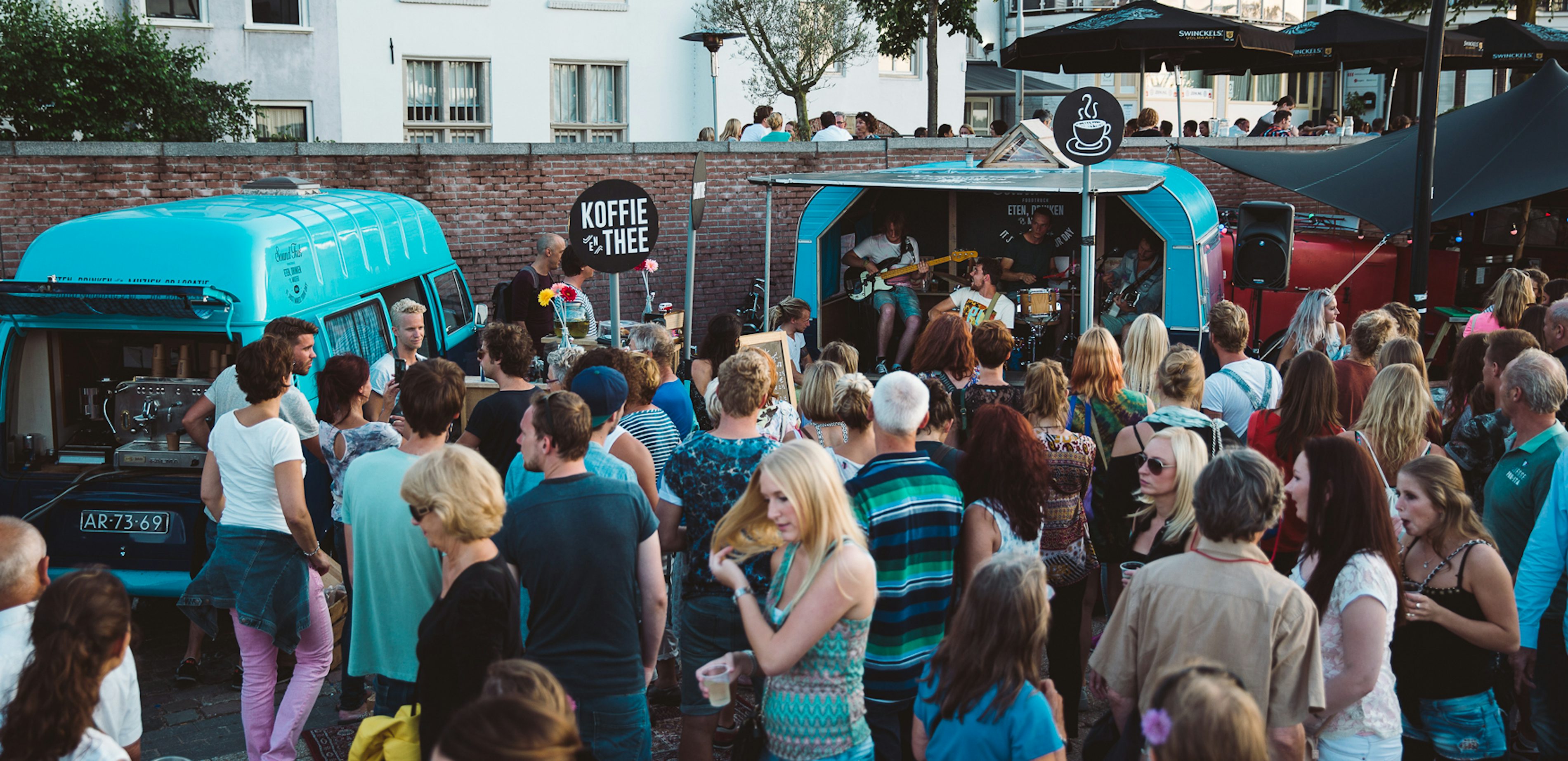 Sound Trek Festival Nijmegen Nijmeegse Vierdaagsefeesten Live muziek Band Specialty Coffee Foodtruck Joost Harm Middel