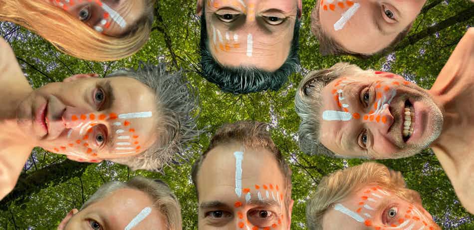 Placeholder for Terra Volta groepsfoto vierkant bomen