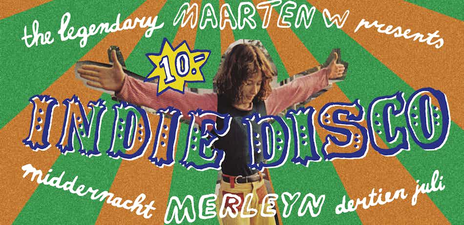 Placeholder for Indie disco 13 07 24 facebook event banner