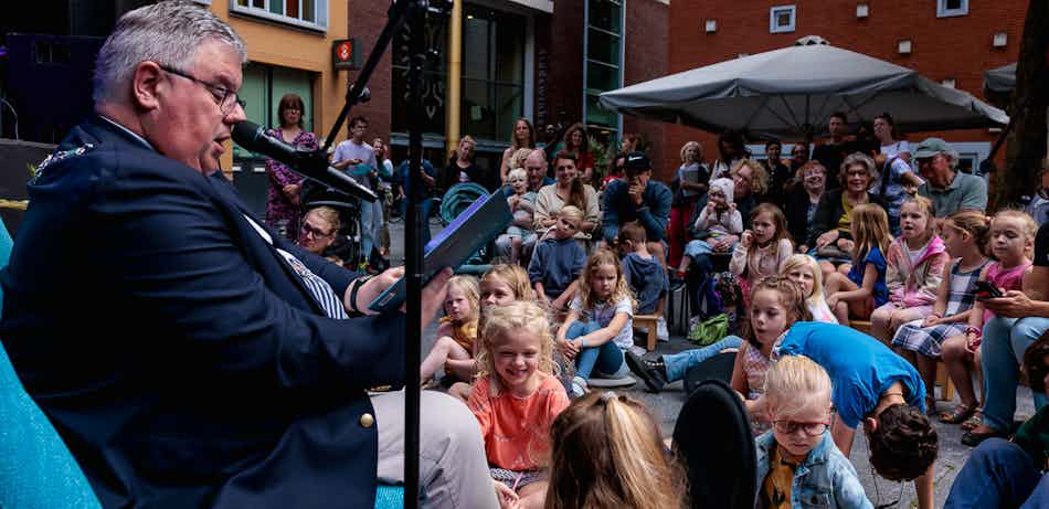 Placeholder for Social media 2023 07 17 Voorlezen burgemeester Bruls Marcel Krijgsman 005